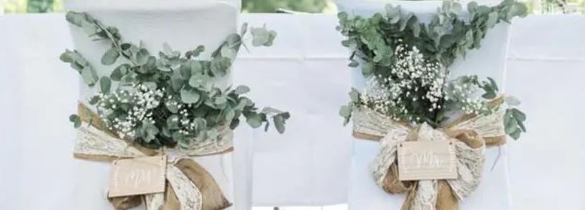 Noeuds de chaise de mariage