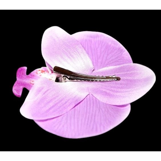 Pince Pic-chignon Epingle Cheveux Mariage Fleurs Orchidée