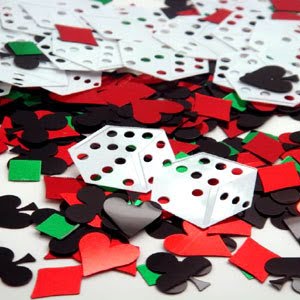 Mariage thème casino poker