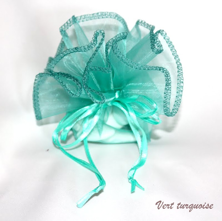 Sac dragees Mariage Sachet à dragées Bapteme (lot de 10)  