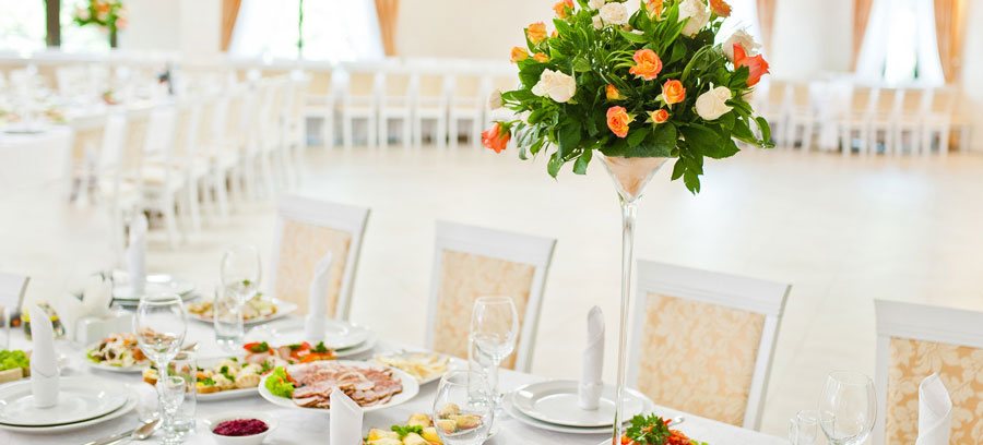 Toute la décoration de table de mariage