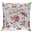 Coussin Alliances Mariage Liberty 18x18 cm
