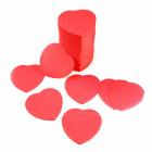 Confettis coeur rouge en papier - 100 g