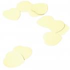 Confettis coeur en papier ivoire décoration mariage 100 g