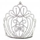 Diademe de Miss serre tete mariage oxydes de zirconium 