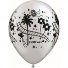 Ballon Thème "cinéma Hollywod" Décoration de Mariage (lot de 5)