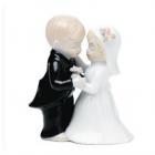 Figurine mariage couple de mariés romantique 
