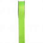 Ruban satin double face vert anis 6 mm x 25 mètres