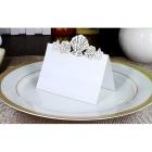 Marque place mariage coquillage x 10
