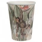Gobelets jetable jungle tropical x 10 pièces