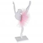 Statuette danseuse en bois et tulle 20 cm