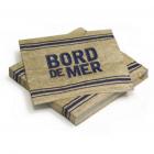 20 serviettes en papier « Bord de mer 