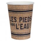 Gobelets carton bord de mer ( lot de 10 )