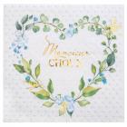 20 Serviettes Baby Shower Monsieur Chou Bleu