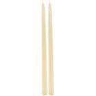 Bougies Flambeau Ivoire 30 cm (lot de 2)