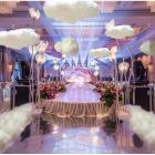 Nuages de coton blanc à suspendre décoration mariage