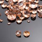 1000 Diamants de table décoratifs rose gold 3 tailles 