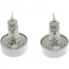 Bougies phare 6 cm - Lot de 2