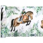 Chemin de table - Hippique - Equitation - 30 cm x 5 m