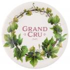 10 Assiettes Viticole 22,5 cm - Grand cru