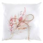 Coussin alliance bohème romance - Motif floral fleurs séchées