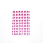 Diamants Décoratif Adhésifs Strass Rose  4mm  (lot de 176)