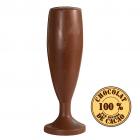 Flute champagne en chocolat au lait 100 Gr