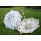 Ombrelle de Mariage Beige ou Blanche 73 cm