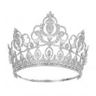 Couronne de Miss, mariage - Cristal et perle - Angélique