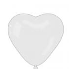 Ballon géant latex mariage - Coeur blanc