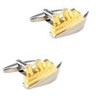 Boutons de Manchette Mariage "Paquebot"