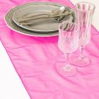 Chemin de Table Mariage Organza Rose Franboise (Lot de 5)