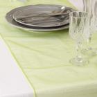 Chemin de Table Mariage Organza Vert Pomme (Lot de 5)