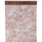 Chemin de Table Fanon Chocolat 5 m x 30 cm