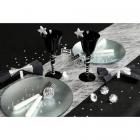 Chemin de Table Fanon Argent 5 m x 30 cm