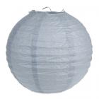 Lampion Lanterne Boule Chinoise en Papier Gris x 2