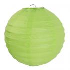 Déco Mariage Lampion Lanterne Boule Chinoise en Papier Vert x 2