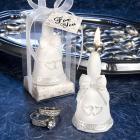 Bougie Mariage Blanche "2 Coeurs"