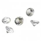 24 Grands diamants transparents décoration de table 