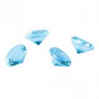 Diamants turquoise 1 cm Déco de table mariage 