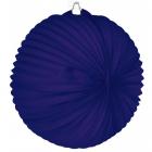 Lampion rond violet 34 cm en Papier ignifugé  