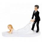 Figurine Mariage Couple de Mariés "Viens Ici"