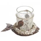 Verrine Photophore Sole Thème Mer Décoration Table Mariage