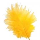 Plumes Décoration Plume Mariage (Jaune Orangée)