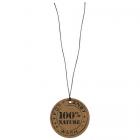 Marque-places en carton 100% nature + cordon