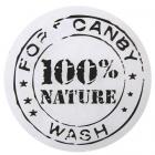 10 stickers transparents 100% nature
