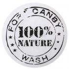 10 stickers transparents 100% nature