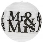 2 boules lanterne Mr & Mrs