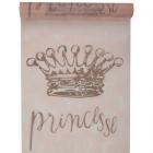 Chemin de table Princesse rose pastel