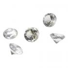 12 gros diamants transparent Décoration de table mariage